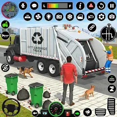 Скачать взлом Truck Driving Games Truck Game (Трак Драйвинг игры Трак игра)  [МОД Menu] на Андроид