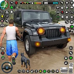 Скачать взлом Jeep Driving Simulator offRoad (Джип Драйвинг Симулятор вне дороги) [МОД Бесконечные деньги] на Андроид