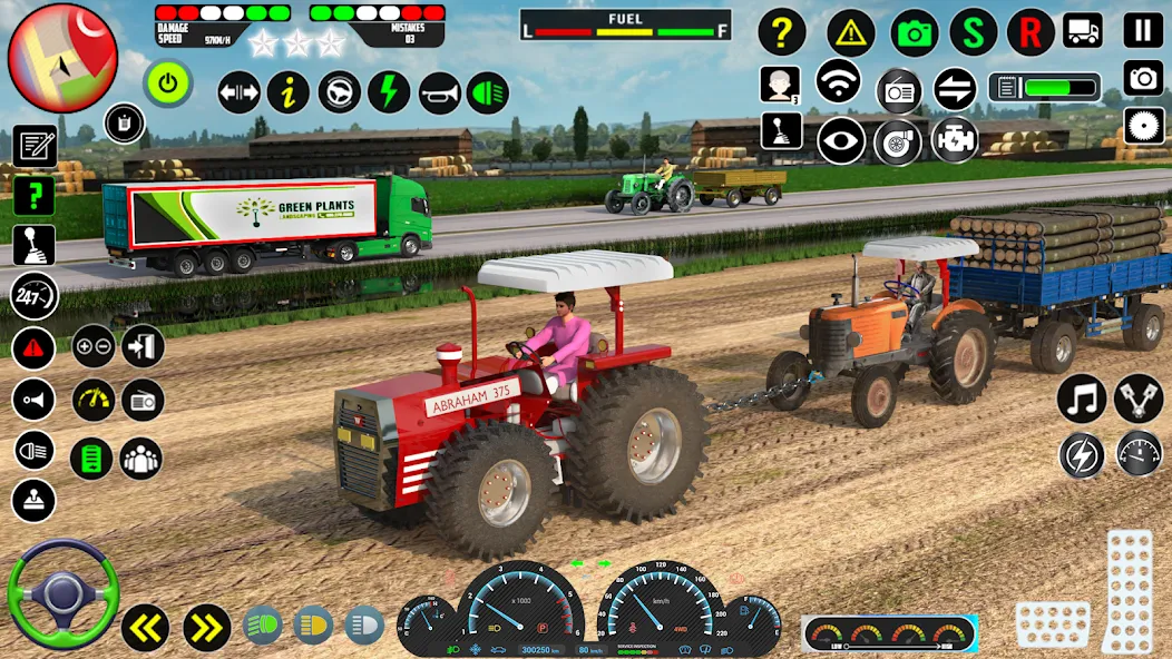 Farming Tractor Game Simulator (Фарминг Трактор Игра Симулятор)  [МОД Mega Pack] Screenshot 4