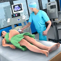 Скачать взлом Pregnant Games Mommy Simulator  [МОД Бесконечные деньги] на Андроид