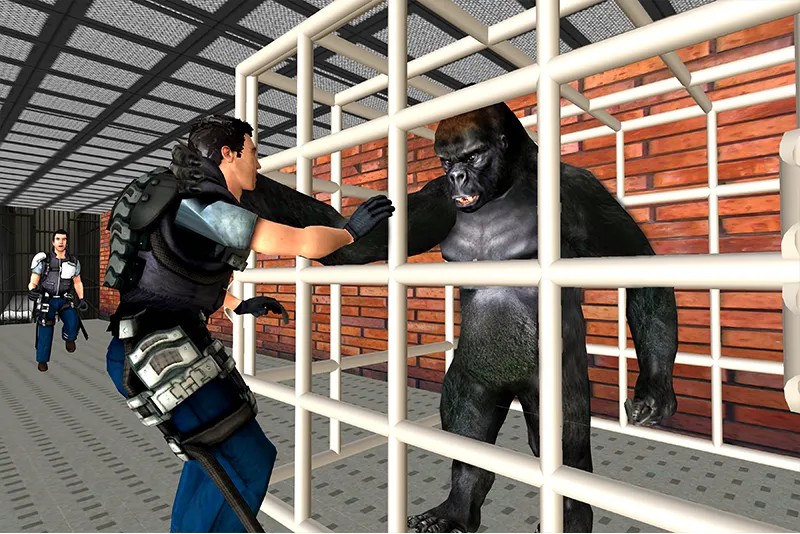 Gorilla Smash City Escape Jail  [МОД Unlocked] Screenshot 3