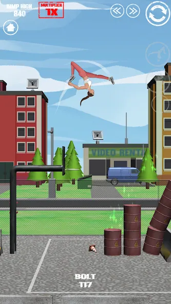 SWAGFLIP - Parkour Origins (СВАГФЛИП)  [МОД Бесконечные деньги] Screenshot 3