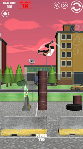 SWAGFLIP - Parkour Origins (СВАГФЛИП)  [МОД Бесконечные деньги] Screenshot 4