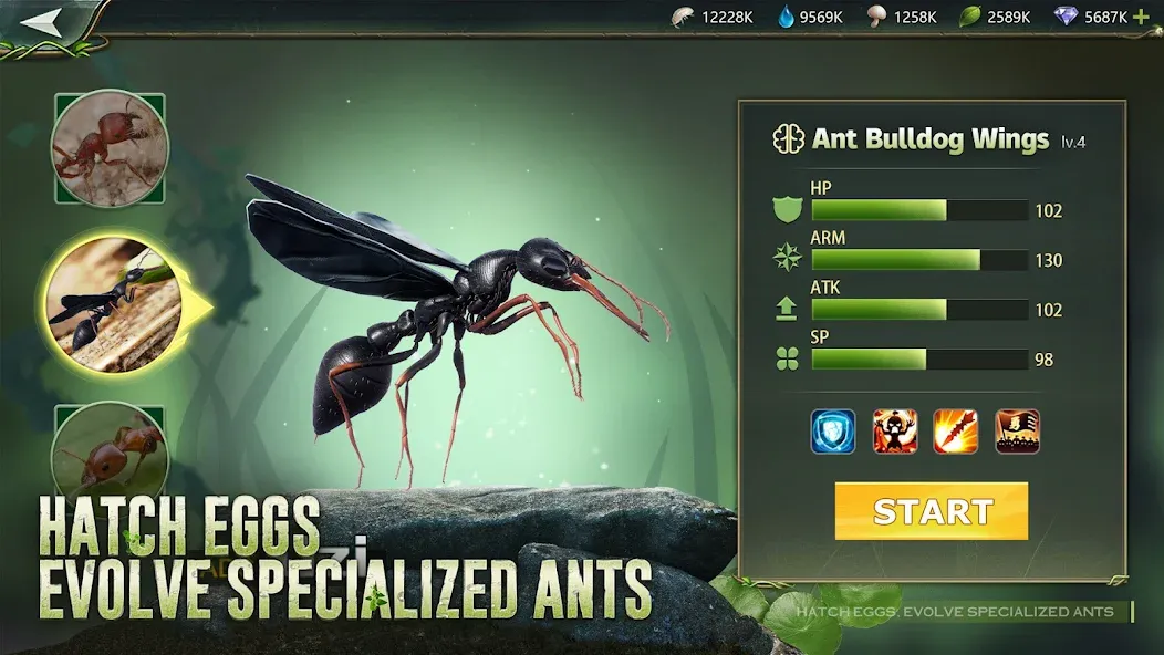 Ant Legion: For The Swarm (Ант Легион)  [МОД Много монет] Screenshot 5