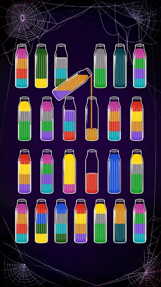 Soda Sort: Water Color Puzzle (Сода Сорт)  [МОД Много денег] Screenshot 2