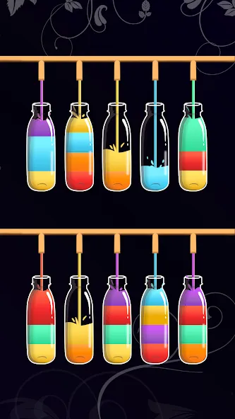 Water Sort - Color Puzzle Game (Уотер Сорт)  [МОД Бесконечные монеты] Screenshot 2