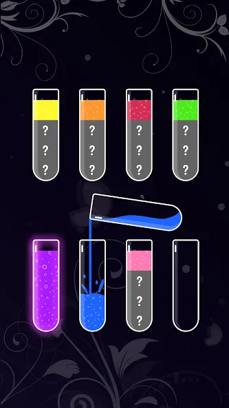 Water Sort - Color Puzzle Game (Уотер Сорт)  [МОД Бесконечные монеты] Screenshot 4