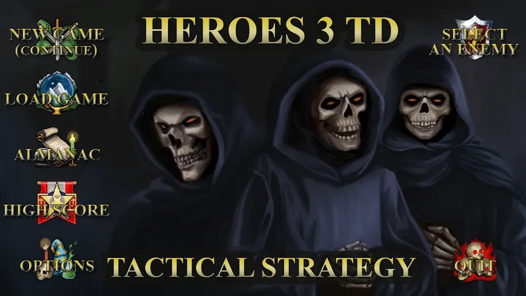 Heroes 3 of Might: Magic TD  [МОД Бесконечные деньги] Screenshot 1