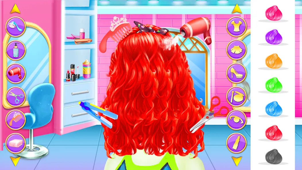 Fashion Braid Hairstyles Salon  [МОД Много монет] Screenshot 1