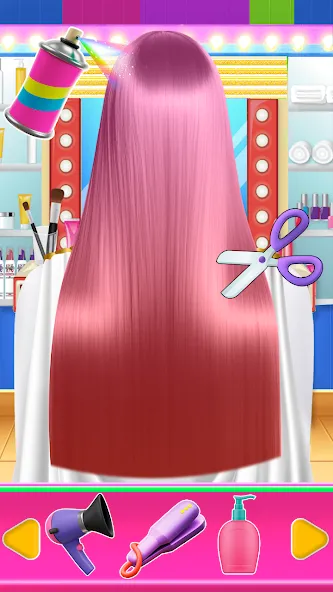 Fashion Braid Hairstyles Salon  [МОД Много монет] Screenshot 3