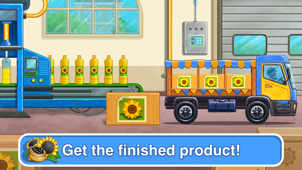 Tractor, car: kids farm games  [МОД Все открыто] Screenshot 4