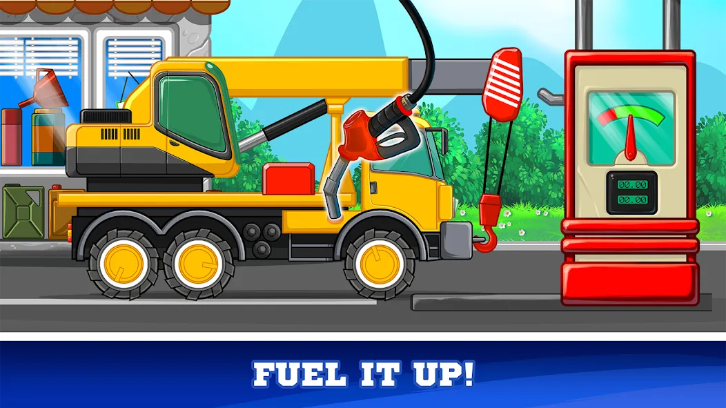 Kids Cars Games build a truck  [МОД Unlocked] Screenshot 4