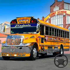 Скачать взлом School Bus Transport Simulator (Школьный Автобусный Транспортный Симулятор) [МОД Бесконечные монеты] на Андроид