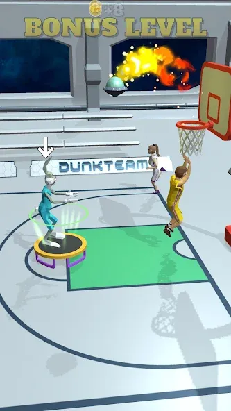 Dunk Team (Данк Тим)  [МОД Много денег] Screenshot 3