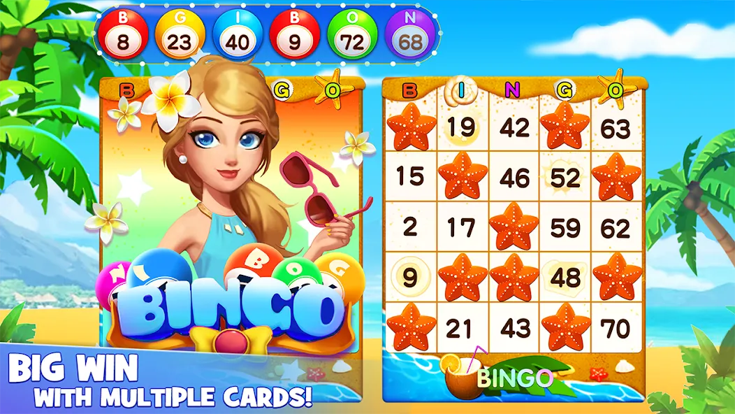 Bingo Lucky: Play Bingo Games (Бинго Лаки)  [МОД Много денег] Screenshot 1