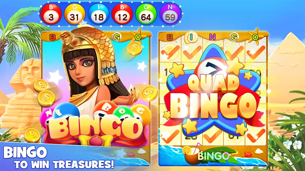 Bingo Lucky: Play Bingo Games (Бинго Лаки)  [МОД Много денег] Screenshot 5