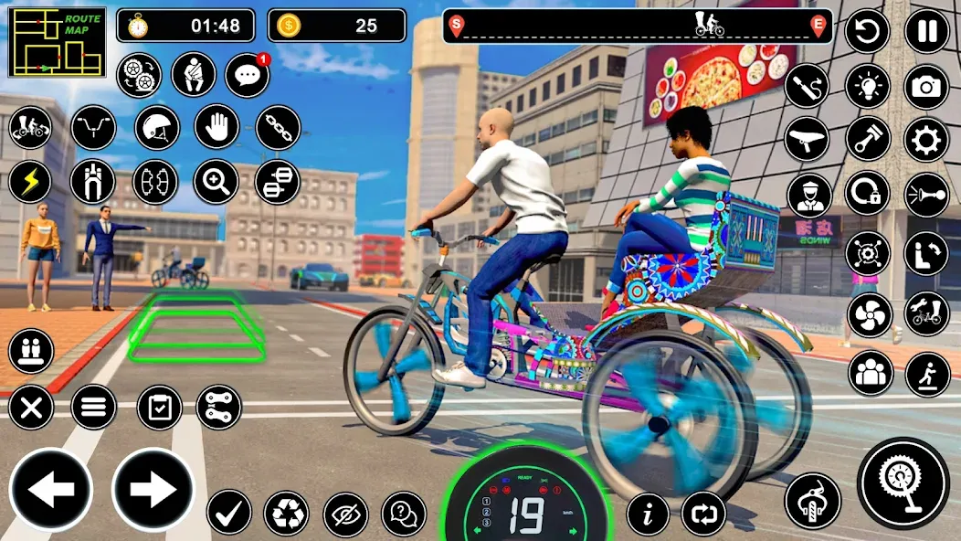 BMX Cycle Games 3D Cycle Race (игры на велосипеде 3D гонка)  [МОД Unlocked] Screenshot 4