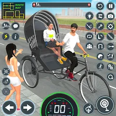 Скачать взлом BMX Cycle Games 3D Cycle Race (игры на велосипеде 3D гонка)  [МОД Unlocked] на Андроид