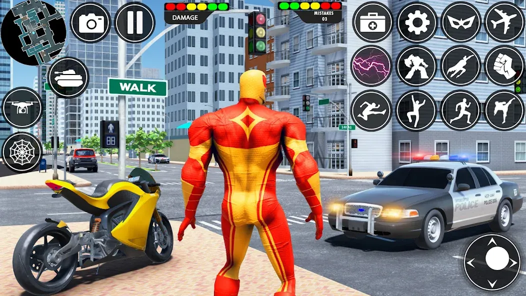 Rope Hero: Speed Hero Games (Роуп Хиро)  [МОД Много денег] Screenshot 3