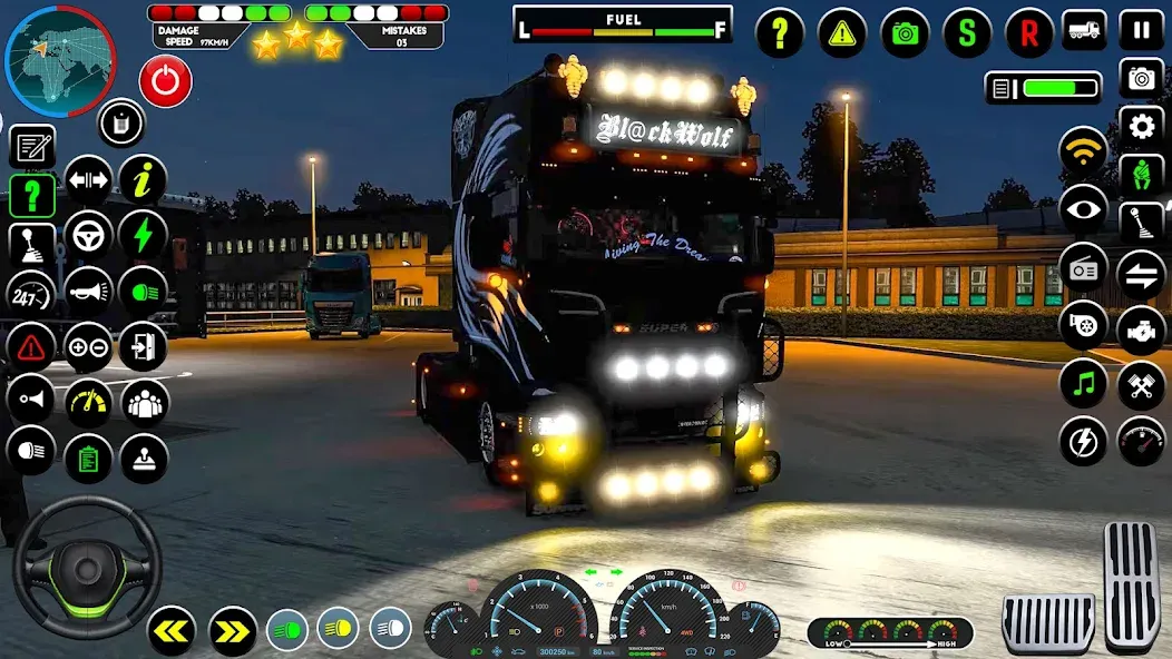 Truck Driving Euro Truck Game  [МОД Все открыто] Screenshot 1