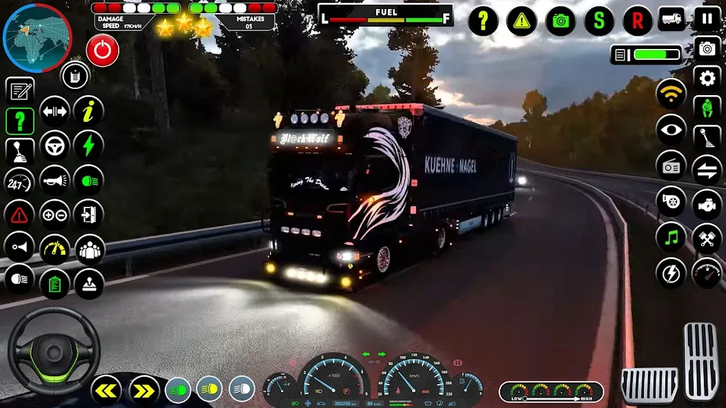 Truck Driving Euro Truck Game  [МОД Все открыто] Screenshot 2