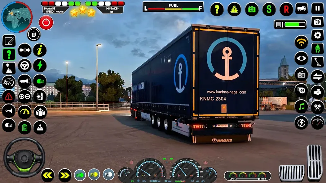 Truck Driving Euro Truck Game  [МОД Все открыто] Screenshot 3