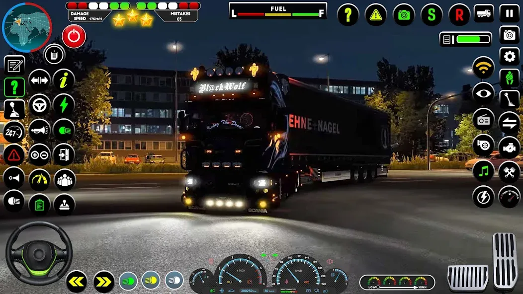 Truck Driving Euro Truck Game  [МОД Все открыто] Screenshot 5