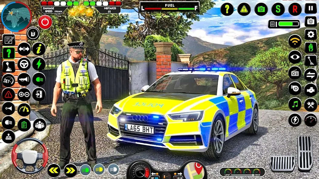 NYPD Police Car Parking Game  [МОД Много денег] Screenshot 1