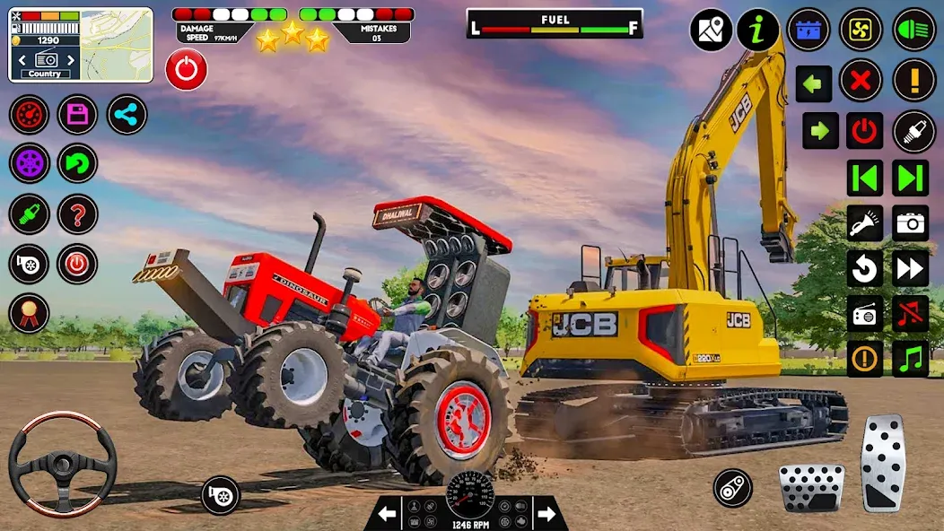 Tractor Driving - Tractor Game  [МОД Все открыто] Screenshot 2