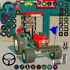 Скачать взлом Tractor Driving - Tractor Game  [МОД Все открыто] на Андроид