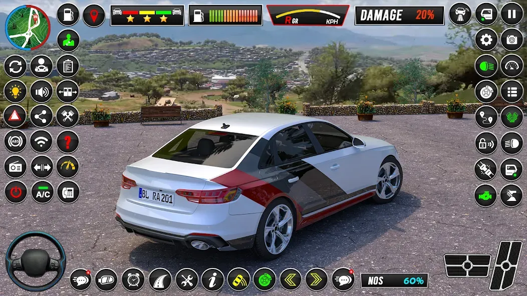 Driving School - Car Games 3D  [МОД Бесконечные монеты] Screenshot 4