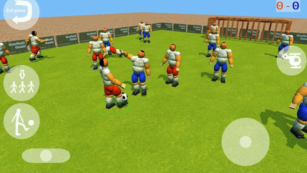 Goofball Goals Soccer Game 3D (Гуфбол Голз Соккер Гейм 3Д)  [МОД Menu] Screenshot 1