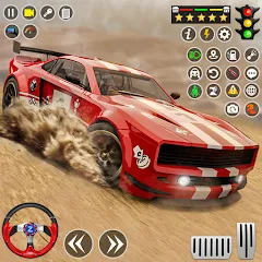 Скачать взлом Real Rally Drift & Rally Race (Риал Ралли)  [МОД Unlimited Money] на Андроид