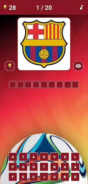 Guess the Soccer Logo Quiz  [МОД Menu] Screenshot 3