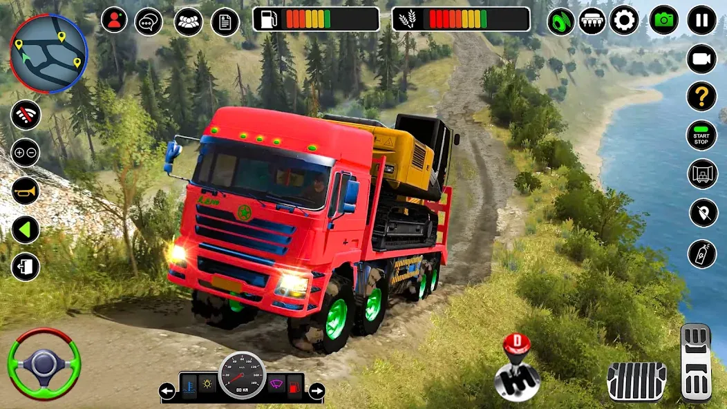 Offroad Mud Truck Simulator 3D  [МОД Mega Pack] Screenshot 5