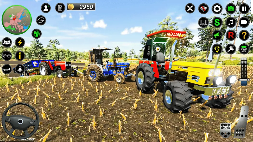 Real Farmer Tractor Drive Game (Фармер Трактор 3Д Фермерские Игры)  [МОД Много денег] Screenshot 4