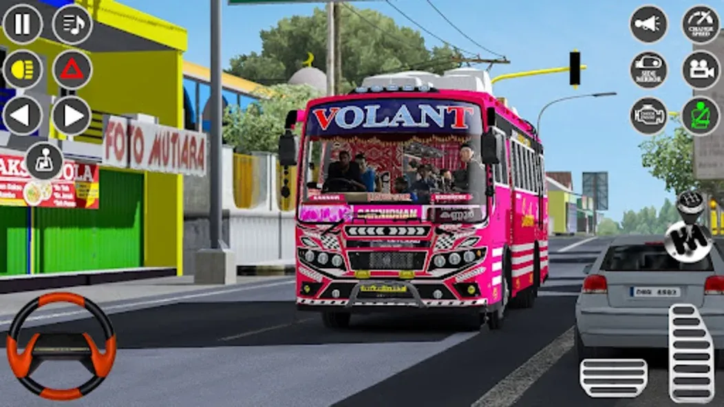 Real Passenger Bus Driving Sim  [МОД Unlimited Money] Screenshot 3