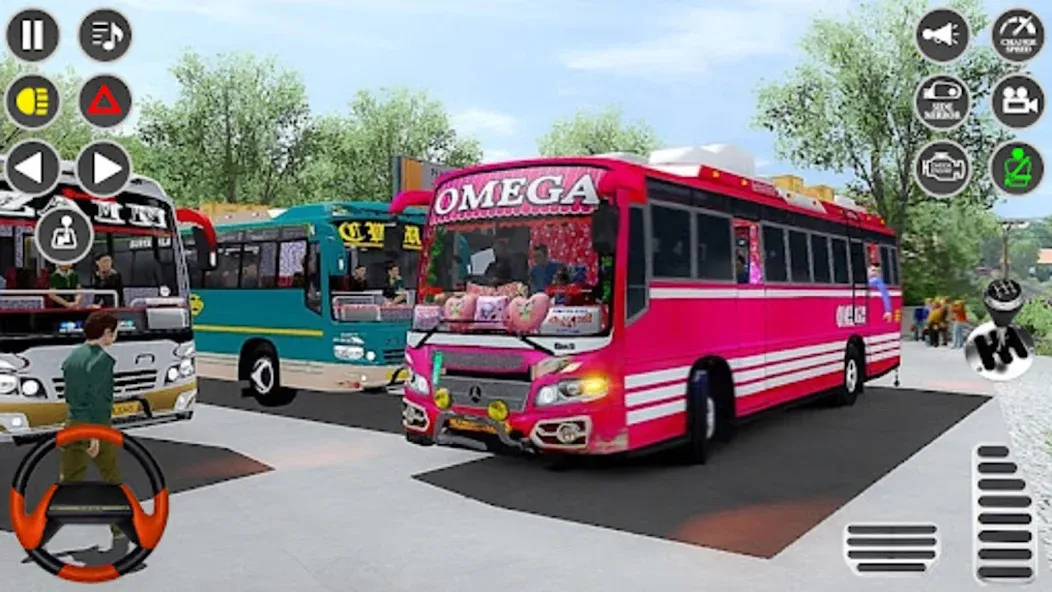 Real Passenger Bus Driving Sim  [МОД Unlimited Money] Screenshot 5