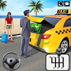 Скачать взлом Taxi Simulator 3D Taxi Driver [МОД Много денег] на Андроид