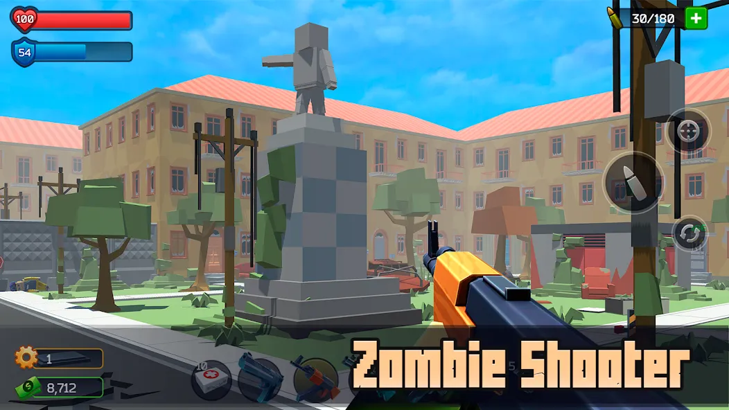 Pixel Combat: Zombies Strike (Пиксельный бой)  [МОД Mega Pack] Screenshot 5