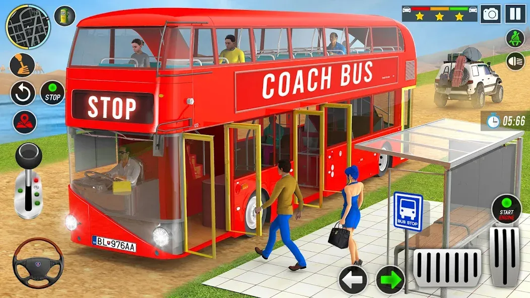 City Bus Simulator Bus Games (Сити Бас Симулятор Бас Игры)  [МОД Unlimited Money] Screenshot 3