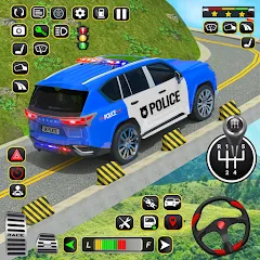 Скачать взлом Police Car Driving School Game (Полицейская школа вождения автомобилей)  [МОД Mega Pack] на Андроид