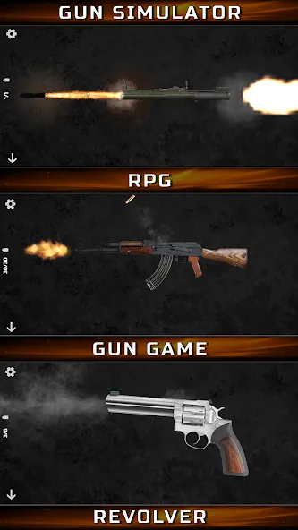 Gun Simulator : Tough Guns  [МОД Меню] Screenshot 2