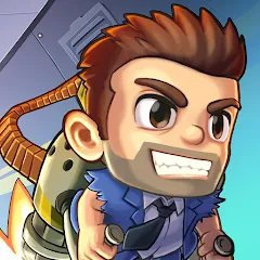Скачать взлом Jetpack Joyride (Джетпак Джойрайд)  [МОД Много денег] на Андроид
