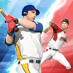 Скачать взлом Baseball Play: Real-time PVP (Бейсбольная игра)  [МОД Много монет] на Андроид