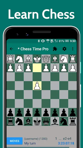 Chess Time - Multiplayer Chess (Чесс Тайм)  [МОД Меню] Screenshot 1