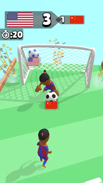 Soccer Dash (окер Даш)  [МОД Бесконечные деньги] Screenshot 3