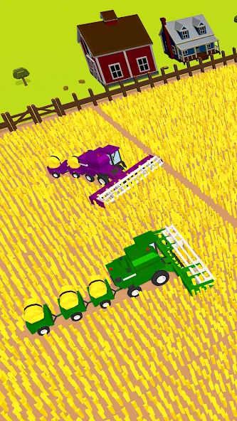 Harvest.io – 3D Farming Arcade  [МОД Unlimited Money] Screenshot 1