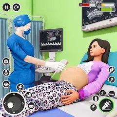 Скачать взлом Pregnant Mom Simulator Games [МОД Menu] на Андроид