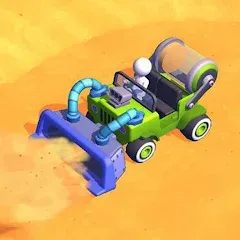 Скачать взлом Sand Miner: Idle Mining Game (Сэнд Майнер)  [МОД Все открыто] на Андроид